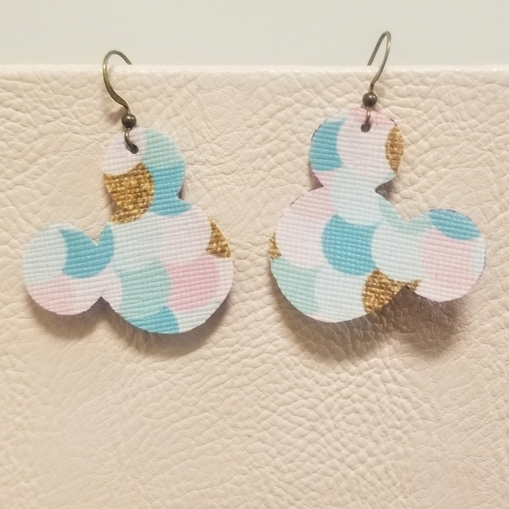Mermaid Mouse head earrings!!! - Picture 1 of 8